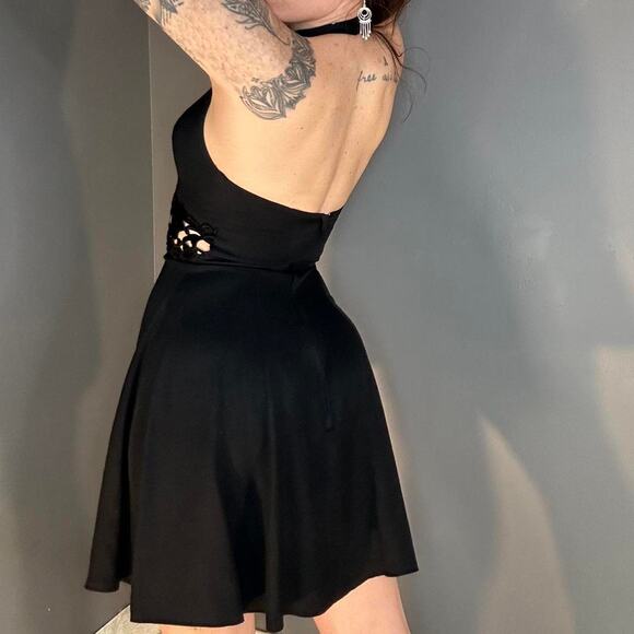 Vintage Gunne Sax Jessica McClintock Mini Dress - Picture 7 of 8